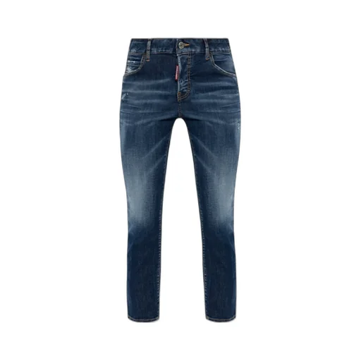 Dsquared2 Distressed Cropped Jeans