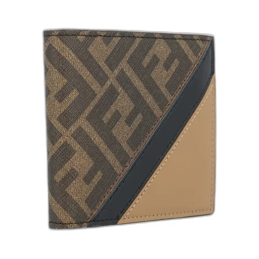 Fendi Ff Monogram Bi-Fold Wallet