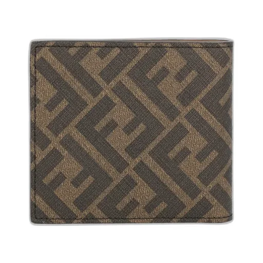 Fendi Ff Monogram Bi-Fold Wallet