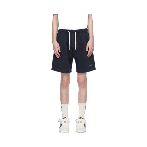 Palm Angels Logo-Embroidered Drawstring Bermuda Shorts