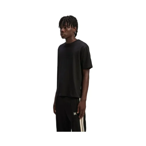 Palm Angels Monogram Embroidered Crewneck T-Shirt