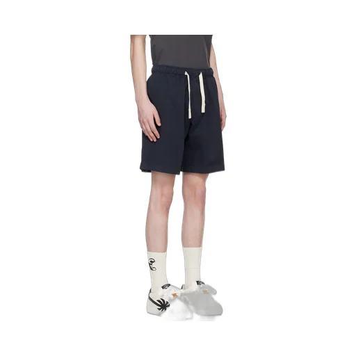 Palm Angels Logo-Embroidered Drawstring Bermuda Shorts