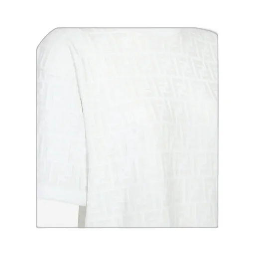 Fendi Monogram Detailed Crewneck T-Shirt