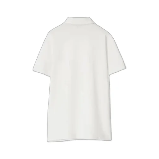 Burberry Logo Embroidered Short Sleeved Polo Shirt