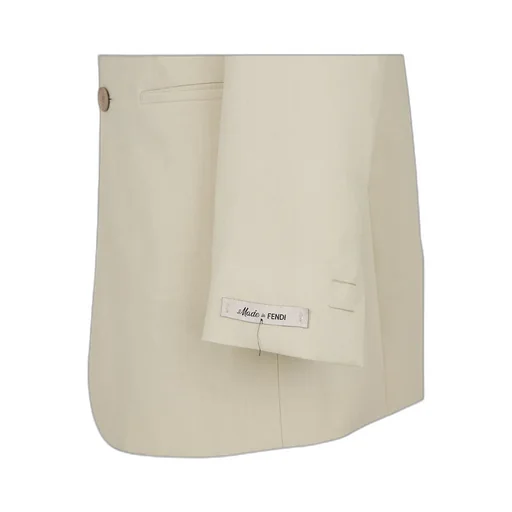 Fendi Single Breasted Tailored Blazer