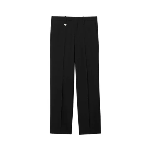 Burberry Straight-Leg Mid-Rise Tailored Trousers