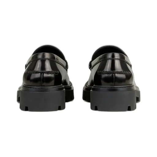 Tod's Timeless Logo Plaque Loafers