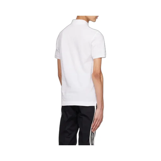Dolce & Gabbana Logo Plaque Short Sleeved Polo Shirt