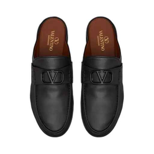 Valentino Vlogo Signature Slip-On Slippers