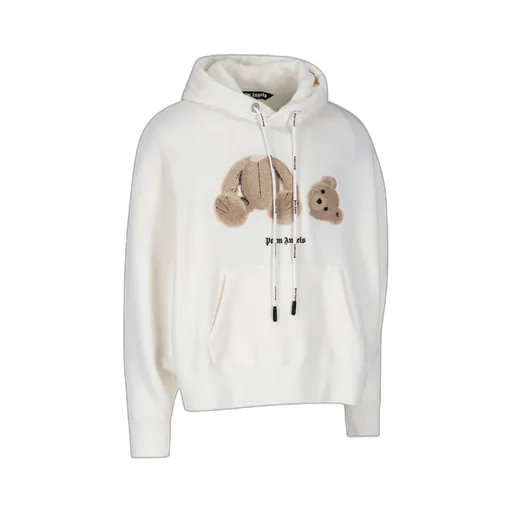 Bear-Print Hoodie