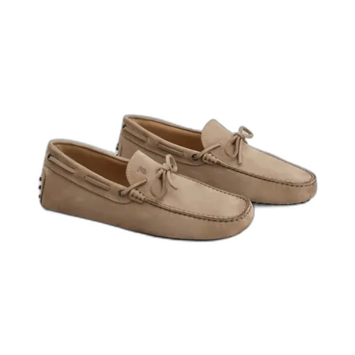 Tod's Round Toe Slip-On Loafers