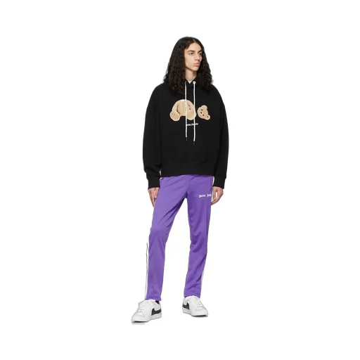 Bear-Motif Hoodie