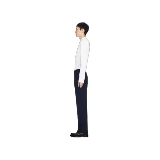 Off-White Mid-Rise Straight Leg Pants