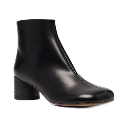 Mm6 Maison Margiela Square Toe Ankle Boots