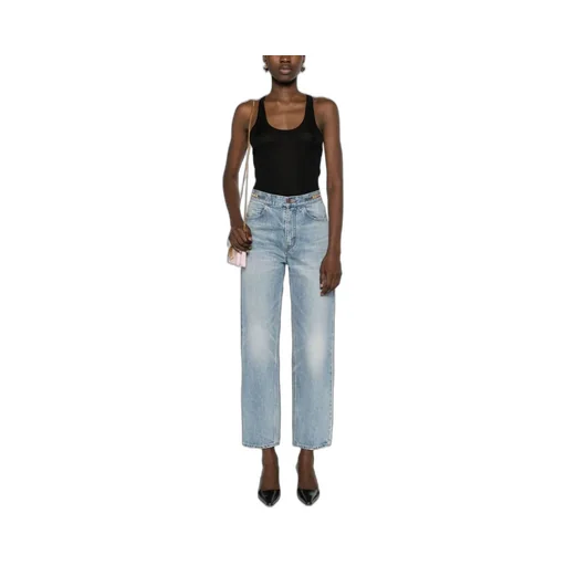 Tom Ford Logo Plaque Tank Top