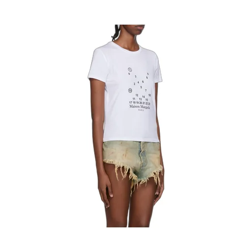 Maison Margiela Logo-Print Crewneck T-Shirt