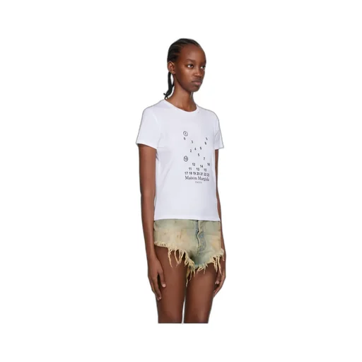 Maison Margiela Logo-Print Crewneck T-Shirt