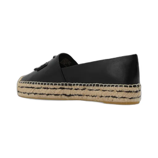 Tory Burch Ines Logo Patch Platform Espadrilles