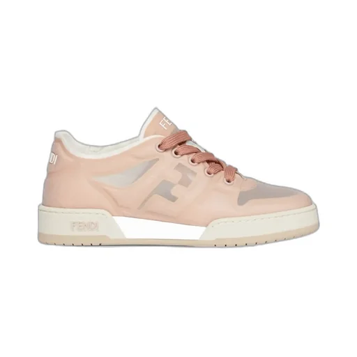 Fendi Match Mesh Low-Top Sneakers
