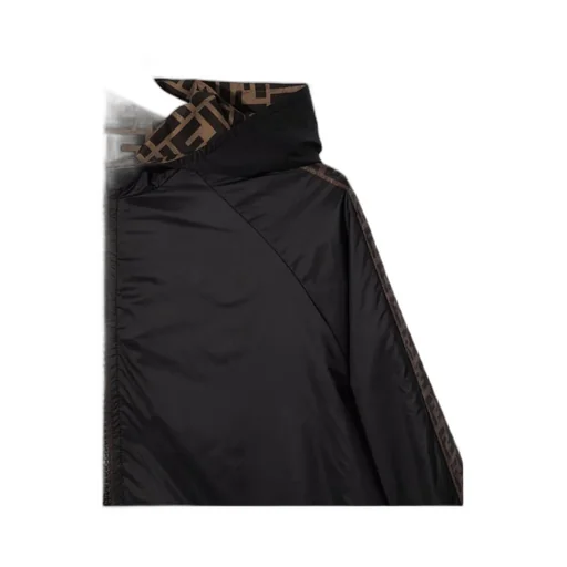 Fendi Kids Reversible Hooded Jacket
