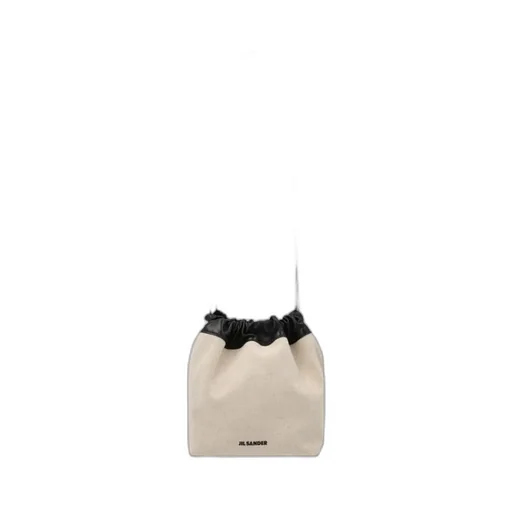 Jil Sander Dumpling Drawstring Bucket Bag