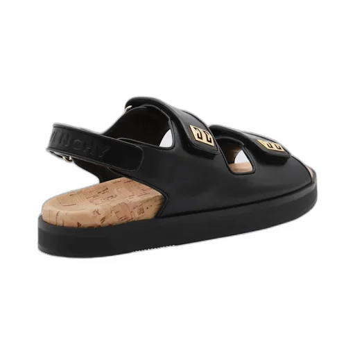Givenchy 4G Plaque Touch Strap Sandals