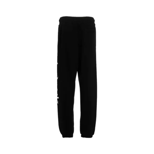 Palm Angels Drawstring Straight Leg Sweatpants