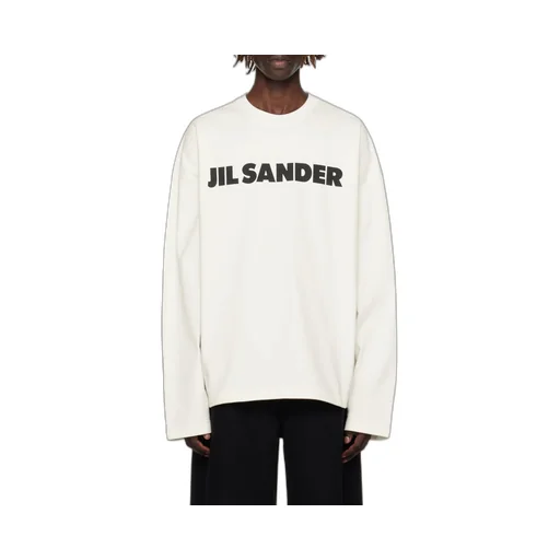 Jil Sander Logo Printed Crewneck Sweatshirt