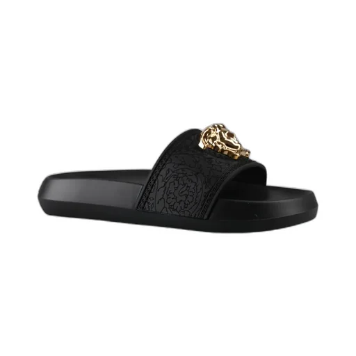Versace Medusa Head Plaque Slides