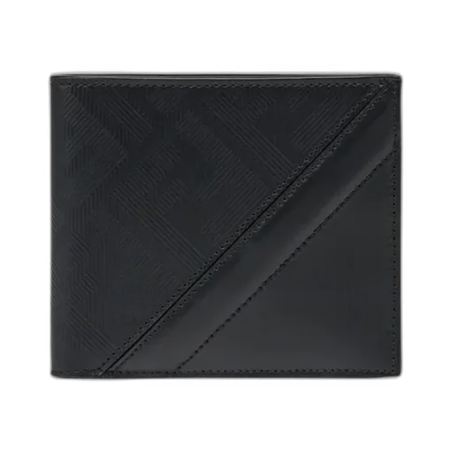 Fendi Shadow Diagonal Bifold Wallet