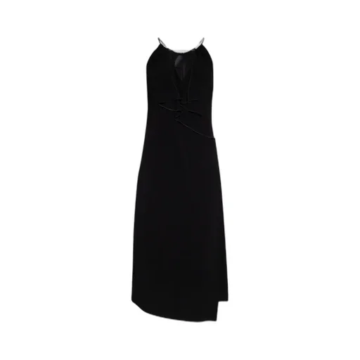 Givenchy Ruffle Halter-Neck Dress