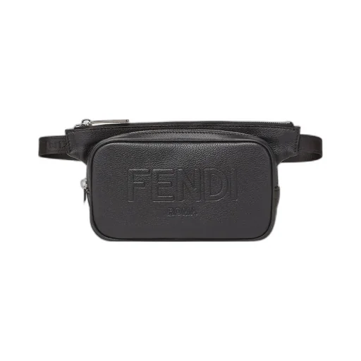 Fendi Logo Embossed Belt Bag