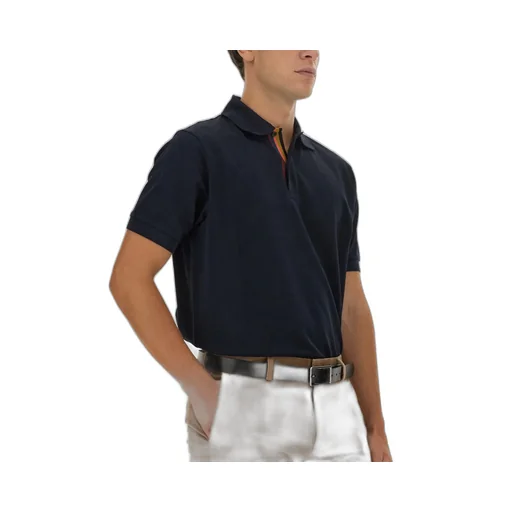 Paul Smith Artist Stripe Placket Polo Shirt