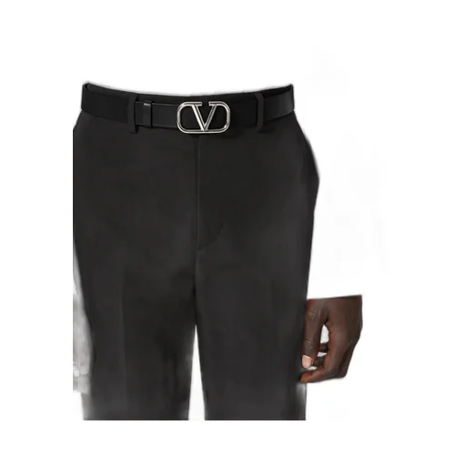 Valentino	Vlogo Plaque Buckled Belt