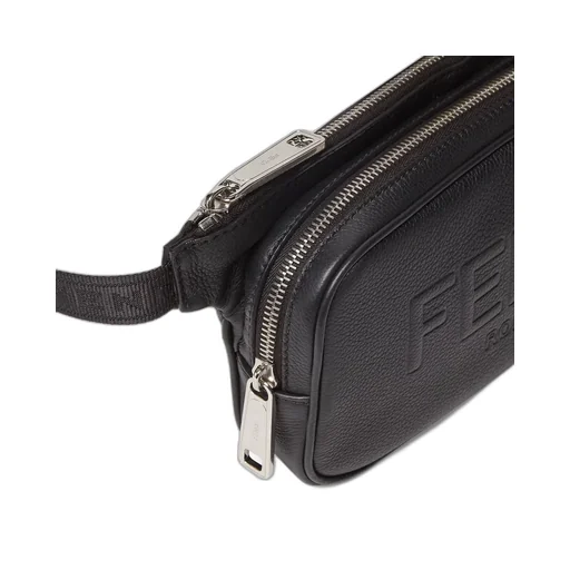 Fendi Logo Embossed Belt Bag
