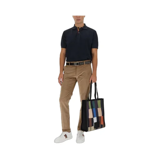 Paul Smith Artist Stripe Placket Polo Shirt