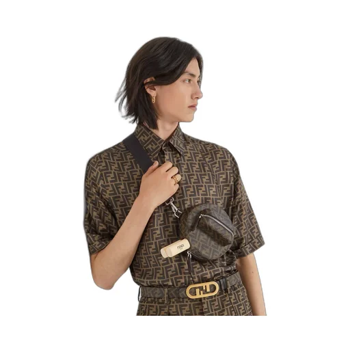 Fendi Ff Motif Short-Sleeved Shirt