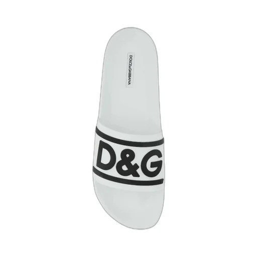 Dolce & Gabbana Logo Embossed Sandals