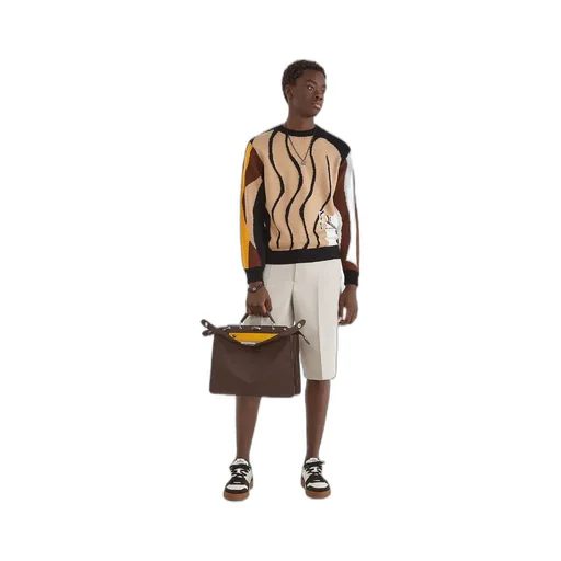 Fendi Match Low-Top Sneakers