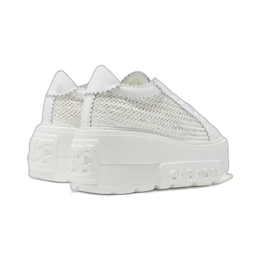 Casadei Interwoven-Detailed Chunky Lace-Up Sneakers