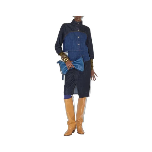 Fendi Panelled Cropped Denim Jacket
