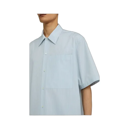 Jil Sander Logo Embroidered Short-Sleeved Shirt