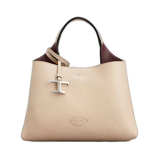 Tod's Logo-Pendant Top Handle Bag