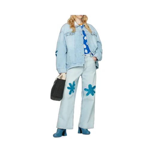 Marni Tropicalia Logo Embroidered Small Tote Bag