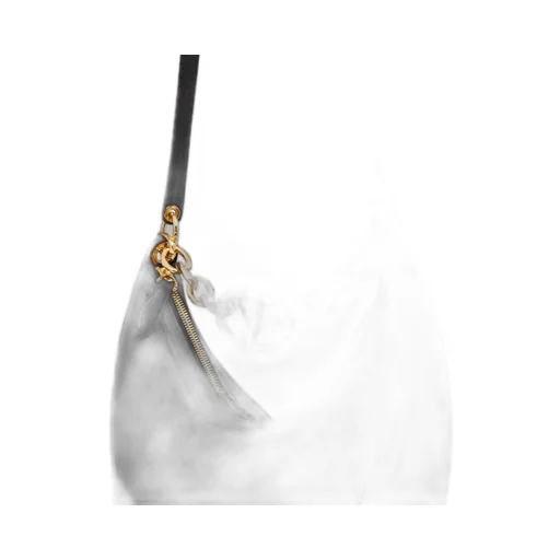 Valentino Vlogo Moon Zip-Up Small Shoulder Bag
