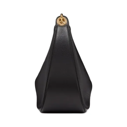 Valentino Vlogo Moon Zip-Up Small Shoulder Bag