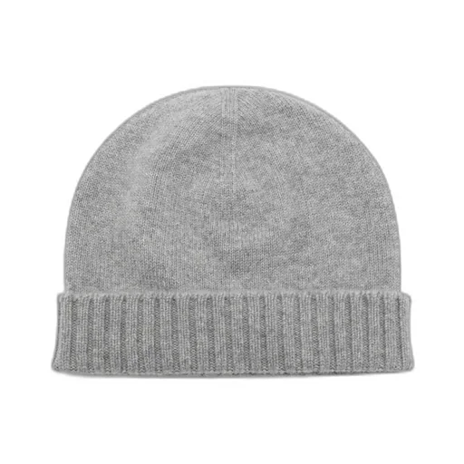 Malo Fine-Knit Turn-Up Brim Beanie