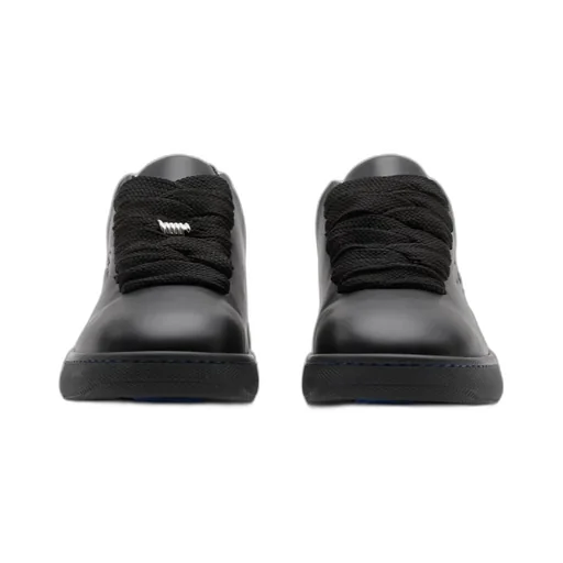 Burberry Ekd Logo Embossed Lace-Up Sneakers