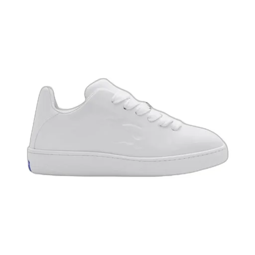 Burberry Logo Embossed Lace-Up Sneakers