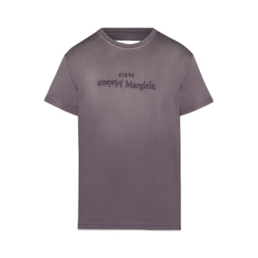 Maison Margiela Reverse Logo Detailed Crewneck T-Shirt